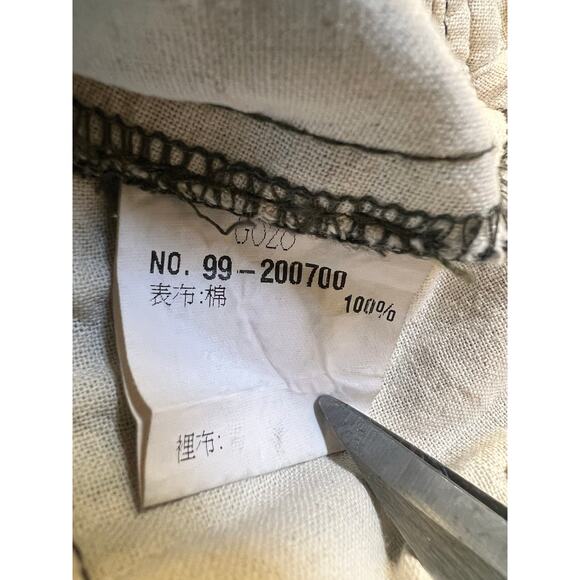 Y2K Gozo Brown Striped Steampunk Mini Skirt Size 2 - Picture 4 of 5